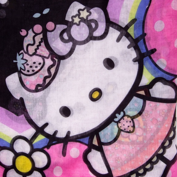 Rare Hello Kitty Cute Scarf x Irregular Choice x Sanrio Hello Kitty - Picture 2 of 4